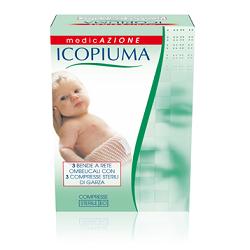 ICOPIUMA BENDA A COMPRESSIONE FISIOLOGICA RETE OMBELICALE CON GARZE STERILI 1 PEZZO - doctorpill.it