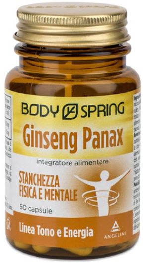 BODY SPRING GINSENG 50 CAPSULE - doctorpill.it