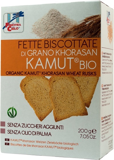 FSC FETTE BISCOTTATE DI KAMUT BIO SENZA ZUCCHERI AGGIUNTI CON OLIO DI GIRASOLE SENZA OLIO DI PALMA 200 G - doctorpill.it