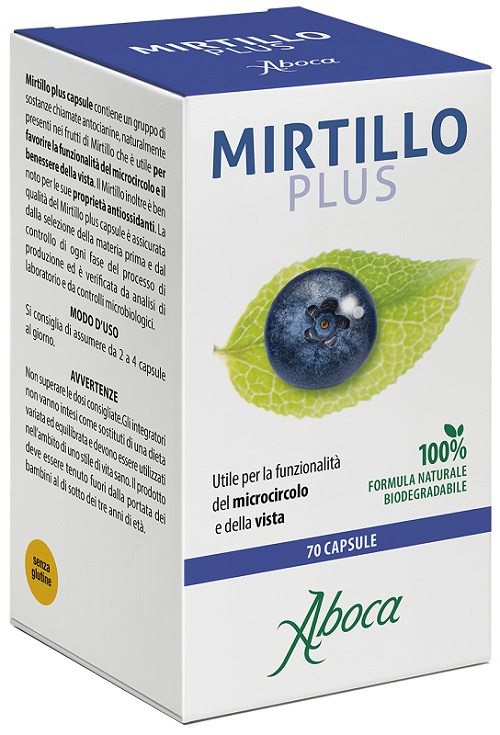 MIRTILLO PLUS 70 CAPSULE - doctorpill.it