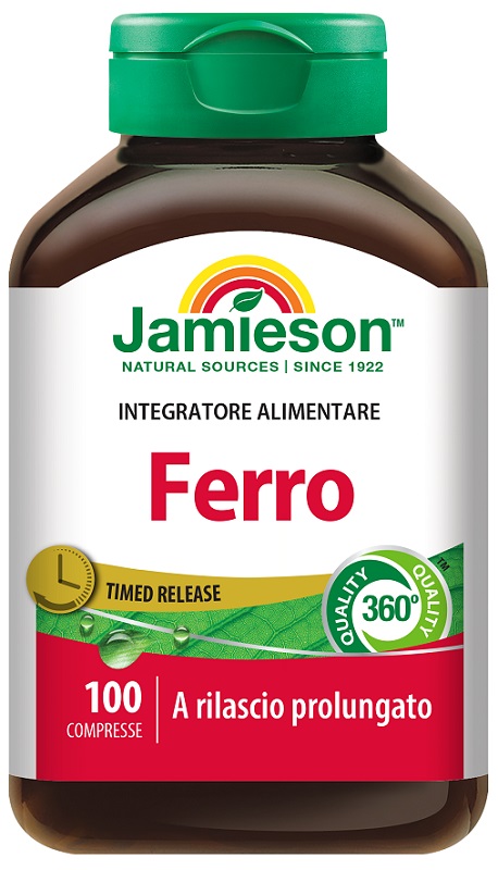 JAMIESON FERRO A RILASCIO PROLUNGATO 100 COMPRESSE - doctorpill.it