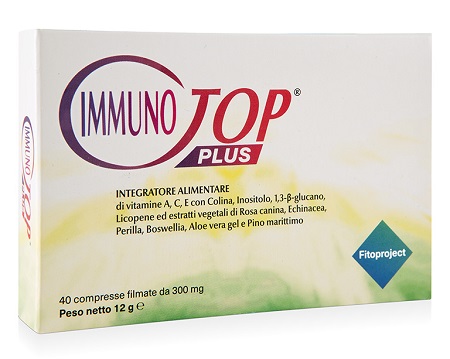 IMMUNOTOP PLUS 40 COMPRESSE FILMATE DA 300 MG - doctorpill.it