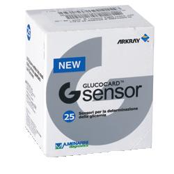 STRISCE MISURAZIONE GLICEMIA GLUCOCARD G SENSOR 25 PEZZI - doctorpill.it