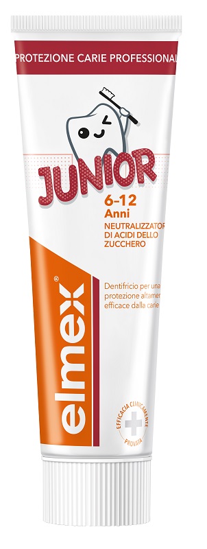 ELMEX JUNIOR PROFESSIONAL DENTIFRICIO 75 ML - doctorpill.it