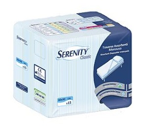 TRAVERSA SALVAMATERASSO PER INCONTINENZA SERENITY CLASSIC RIMBOCCABILE MISURA 80X180CM 30 PEZZI - doctorpill.it