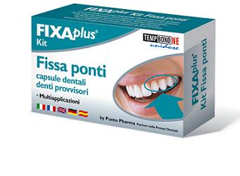 CEMENTO PROVVISORIO PER PONTI FIXAPLUS KIT 1 PEZZO - doctorpill.it