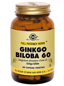 GINKGO BILOBA 60 60 CAPSULE VEGETALI - doctorpill.it