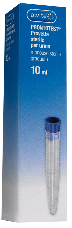 PROVETTA PER URINA ALVITA PRONTOTEST GRADUATA 10ML - doctorpill.it
