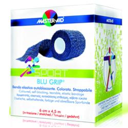 BENDA ELASTICA AUTOBLOCCANTE MASTER-AID SPORT BLUGRIP 4X4,5 - doctorpill.it