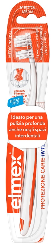 ELMEX INTERX SPAZZOLINO PROTEZIONE CARIE TESTINA CORTA - doctorpill.it