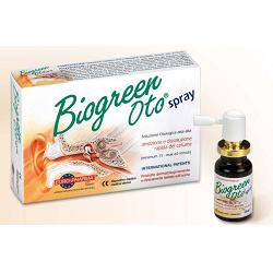 SOLUZIONE OTOLOGICA BIOGREEN OTO SPRAY RIMOZIONE E DISSOLUZIONE CERUME 13 ML - doctorpill.it