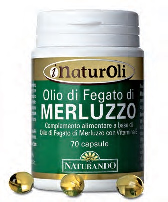 NATUROLI OLIO DI FEGATO DI MERLUZZO 70 CAPSULE MOLLI - doctorpill.it