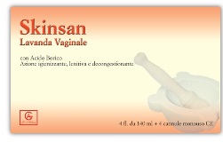 SKINSAN LAVANDA VAGINALE 4 FLACONI 140 ML + 4 CANNULE VAGINALI MONOUSO IN BLISTER - doctorpill.it