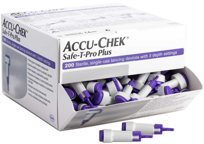 LANCETTE PUNGIDITO ACCU-CHEK SAFE T PRO PLUS PD 200 PEZZI - doctorpill.it
