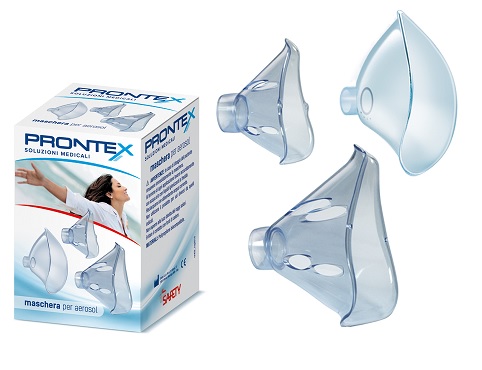 MASCHERA PEDIATRICA AEROSOL PRONTEX FAST LINE IN PLASTICA - doctorpill.it