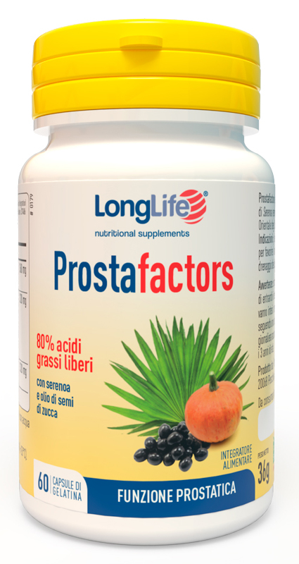 LONGLIFE PROSTAFACTORS 60 CAPSULE - doctorpill.it