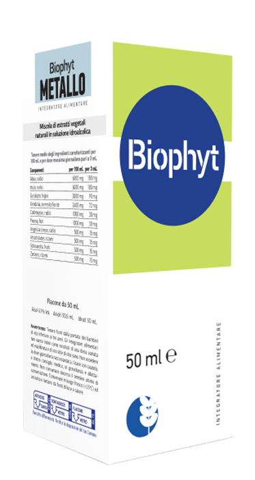 BIOPHYT METALLO 50 ML SOLUZIONE IDROALCOLICA - doctorpill.it