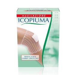 ICOPIUMA BENDA A COMPRESSIONE FISIOLOGICA PER GAMBA E GINOCCHIO CAL 5 1 PEZZO - doctorpill.it