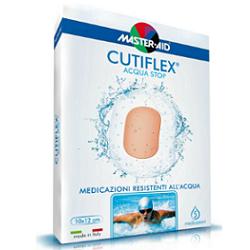 MEDICAZIONE AUTOADESIVA TRASPARENTE IMPERMEABILE MASTER-AID CUTIFLEXMED 10X8 CM 5 PEZZI - doctorpill.it