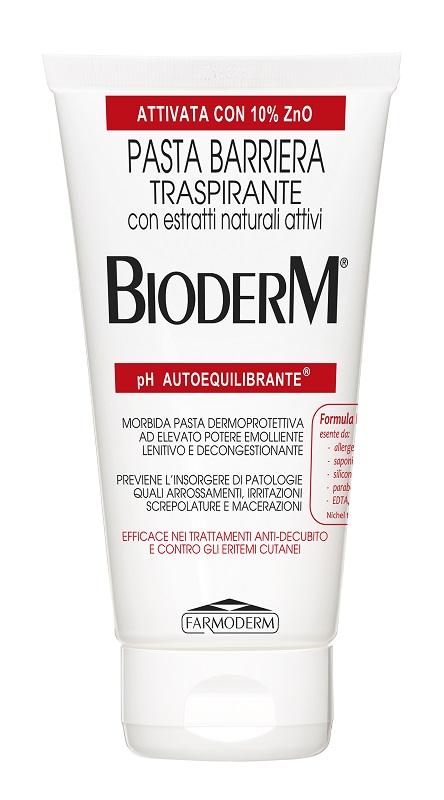 BIODERM PASTA BARRIERA TRASPIRANTE PH AUTOEQUILIBRANTE 150 ML - doctorpill.it
