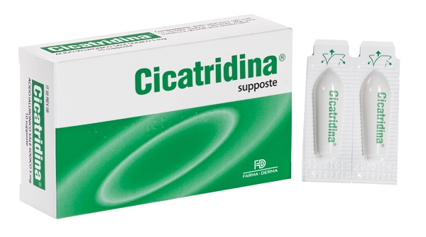 CICATRIDINA SUPPOSTE 10 PEZZI - doctorpill.it
