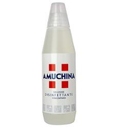 DISINFETTANTE IGIENIZZANTE A BASE DI IPOCLORITO DI SODIO ANTIMICROBICO AD AMPIO SPETTRO D'AZIONE AMUCHINA LIQUIDA 100% 1000 ML - doctorpill.it