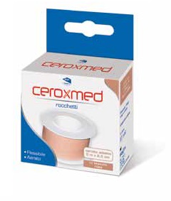 CEROTTO IN ROCCHETTO CEROXMED AERATO IN TESSUTO ROSA 500X2,50 CM 1 PEZZO - doctorpill.it
