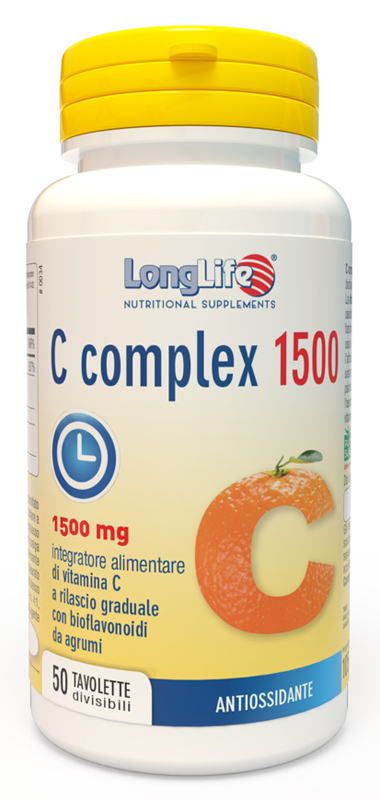 LONGLIFE C COMPLEX 1500 T/R 50 TAVOLETTE - doctorpill.it