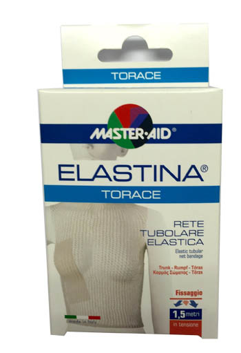 RETE TUBOLARE ELASTICA IPOALLERGENICA MASTER-AID ELASTINA TORACE 5 MT IN TENSIONE CALIBRO 8 CM - doctorpill.it