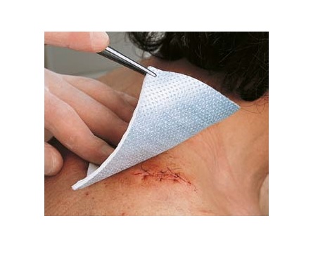 MEDICAZIONE METALLINE GARZA IN TNT ALLUMINIZZATO 8X10CM 10 PEZZI - doctorpill.it