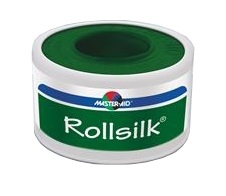 CEROTTO IN ROCCHETTO MASTER-AID ROLLSILK SETA 5X5 - doctorpill.it