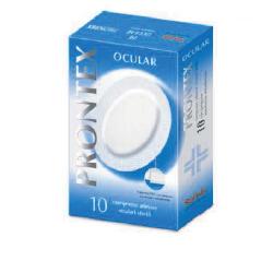 COMPRESSA PRONTEX OCULAR COMPRESSA ADESIVA OCULARE 10 PEZZI - doctorpill.it