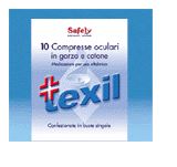 PRONTEX GARZA COMPRESSA OCULARE NON ADESIVA COTONE 10 PEZZI - doctorpill.it