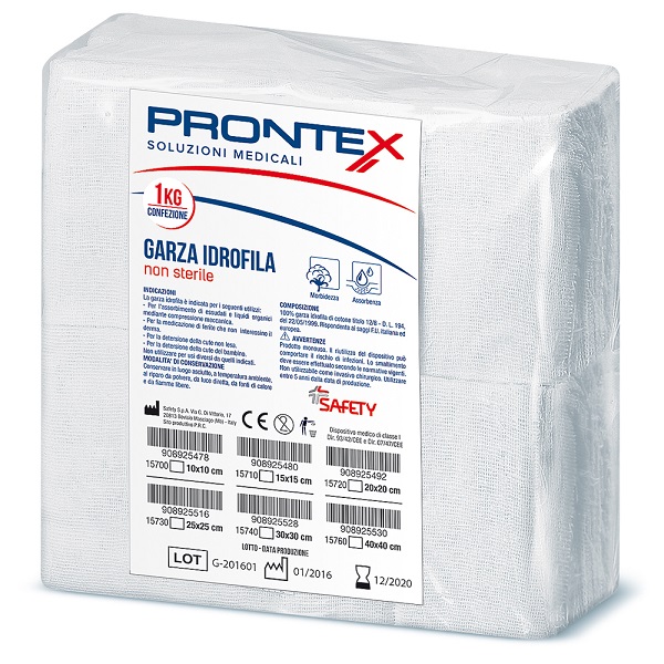 PRONTEX GARZA 30X30CM 1KG - doctorpill.it