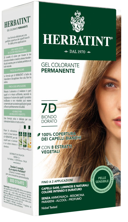 HERBATINT 7D BIONDO DORATO 150 ML - doctorpill.it