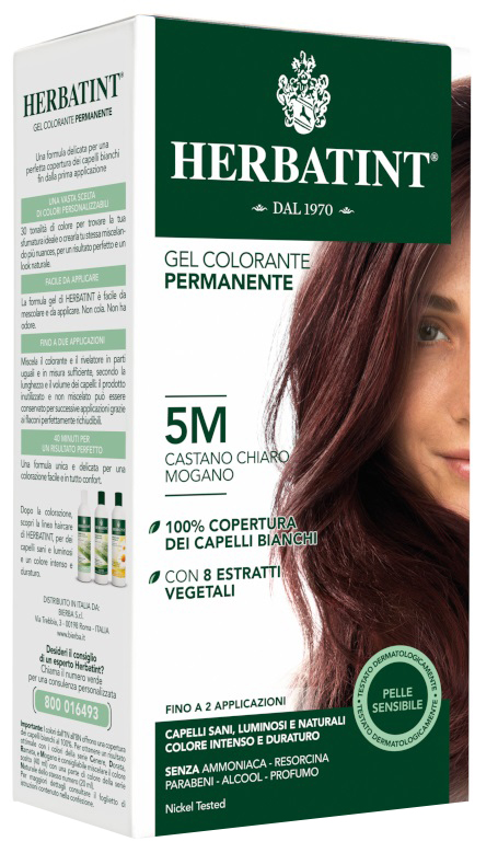 HERBATINT 5M CASTANO CHIARO MOGANO 150 ML - doctorpill.it
