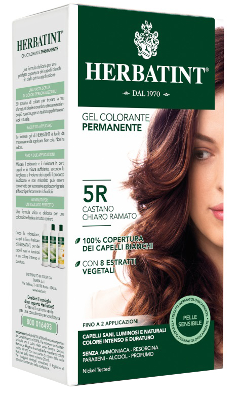 HERBATINT 5R CASTANO CHIARO RAMATO 150 ML - doctorpill.it
