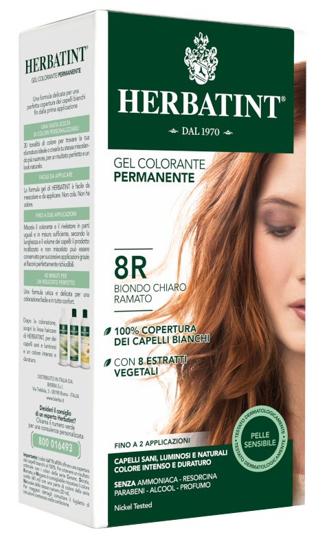 HERBATINT 8R BIONDO CHIARO RAMATO 150 ML - doctorpill.it