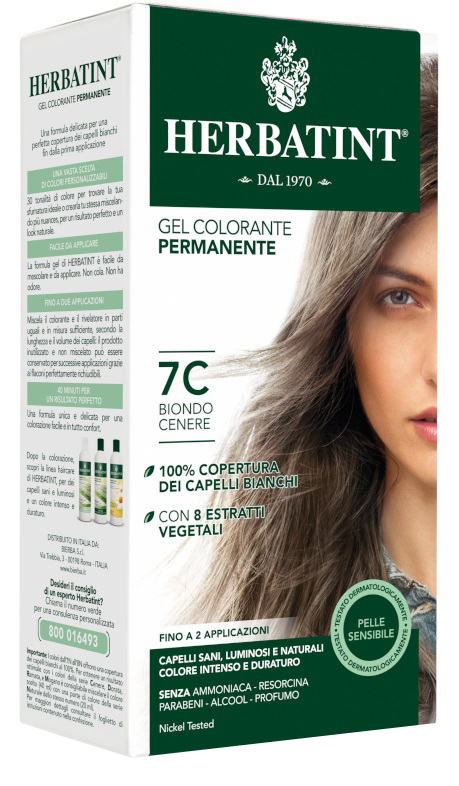 HERBATINT 7C BIONDO CENERE 150 ML - doctorpill.it