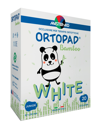 CEROTTO OCULARE PER ORTOTTICA ORTOPAD BIANCO JUNIOR 50 PEZZI - doctorpill.it