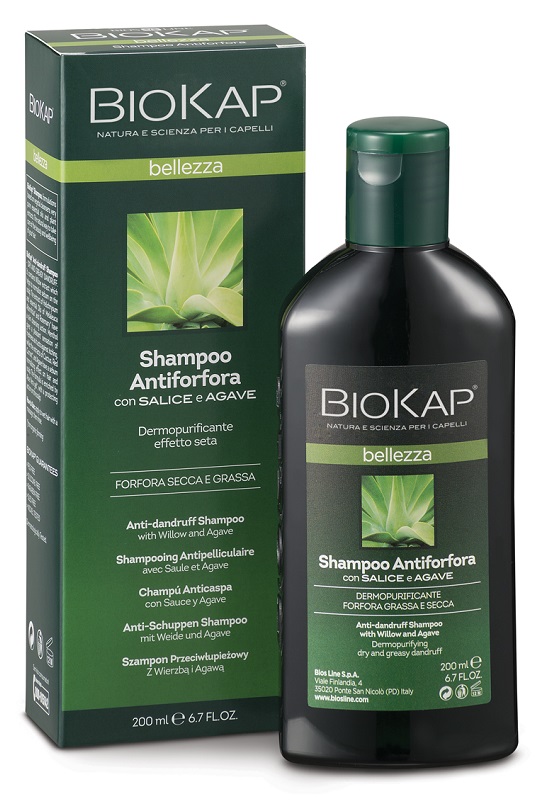 BIOKAP BELLEZZA SHAMPOO ANTIFORFORA 200 ML BIOSLINE - doctorpill.it
