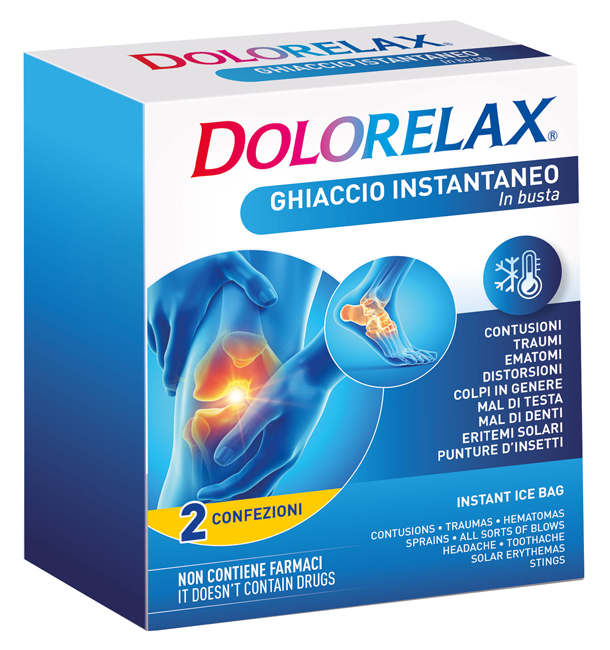 DOLORELAX ICE BAG GHIACCIO BUSTA 2 PEZZI - doctorpill.it