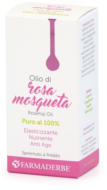 OLIO DI ROSA MOSQUETA PURO 100% 15 ML - doctorpill.it