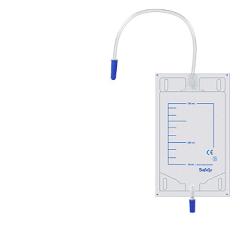 SACCA DI DRENAGGIO DA GAMBA PER INCONTINENZA TUBO 35 CM 10 PEZZI - doctorpill.it