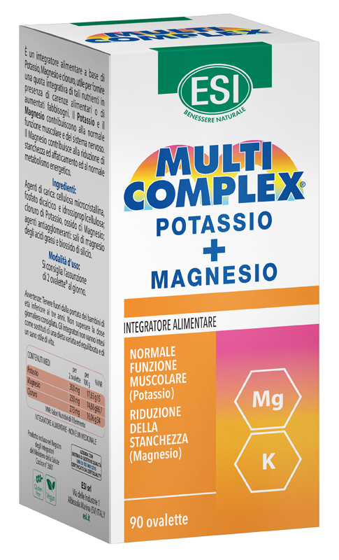 ESI MULTICOMPLEX POTASSIO MG 90 OVALETTE - doctorpill.it