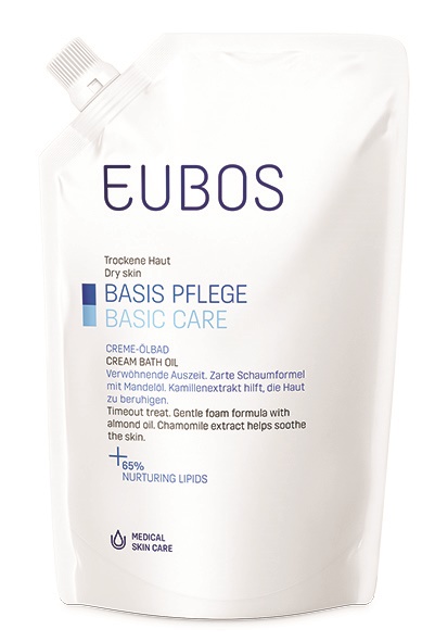 EUBOS OLIO BAGNO RICARICA 400 ML - doctorpill.it