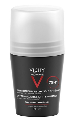 VICHY HOMME DEO ROLL-ON ANTI-TRASPIRANTE 50 ML - doctorpill.it
