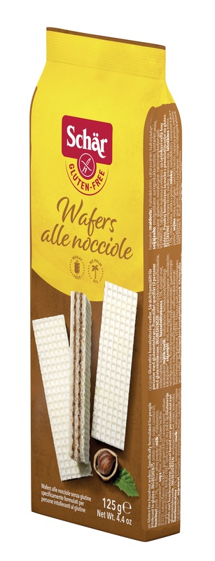 SCHAR WAFERS ALLE NOCCIOLE 125 G - doctorpill.it