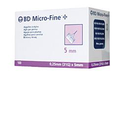 AGO PER PENNA DA INSULINA BD MICROFINE 31 GAUGE 5 MM 100 PEZZI - doctorpill.it