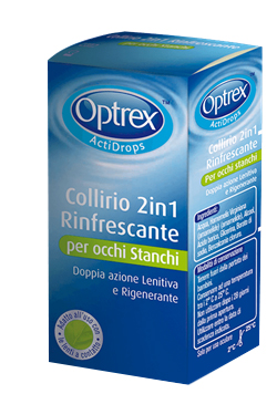 GOCCE OCULARI OPTREX ACTIDROPS 2IN1 RINFRESCANTE OCCHI STANCHI 1 PEZZO - doctorpill.it